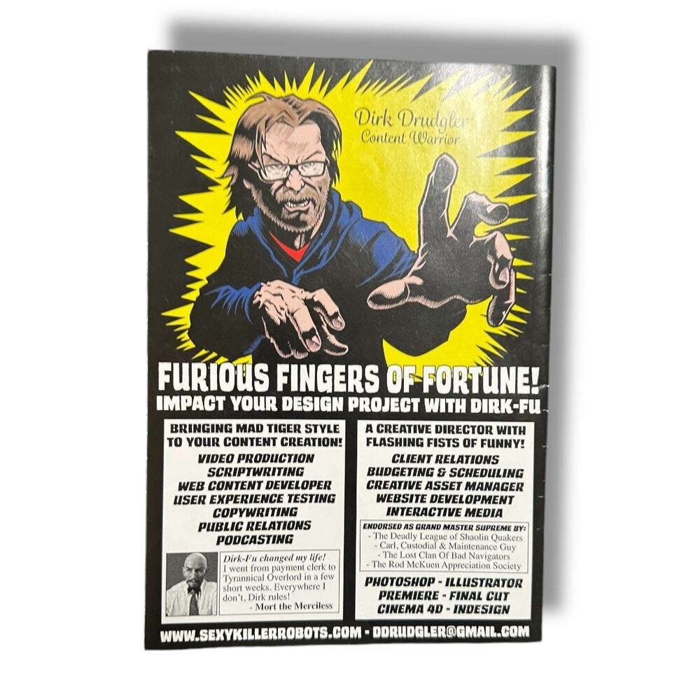 Comics Are Go! Dirk Drudgler Comic Book